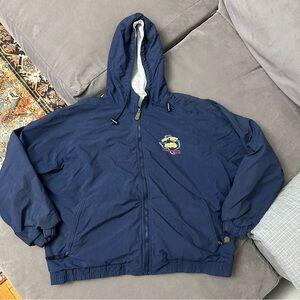 Vintage Walmart Full Zip Hooded  Large Jacket Texas Especially Safe Place